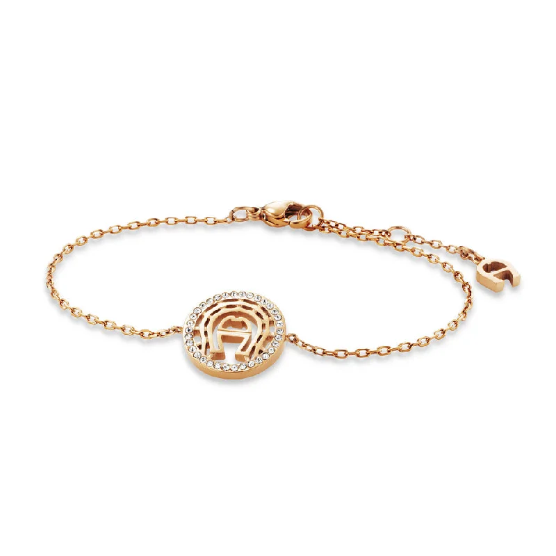 women's bracelets with minimalist design -Women Rose Gold Bracelet