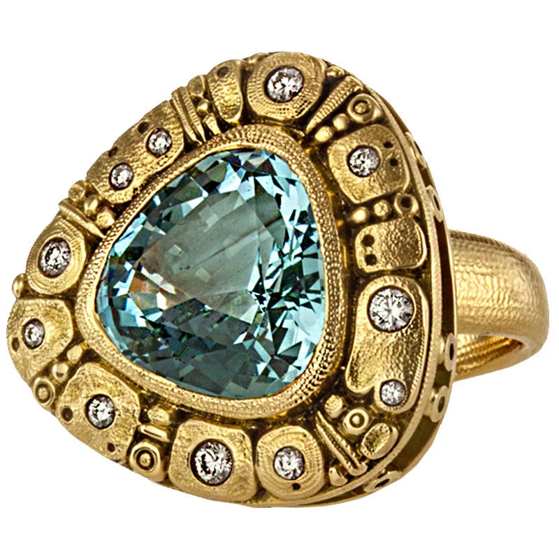 women's rings with elegant stones -Alex Sepkus Flora Ring - R-184MD