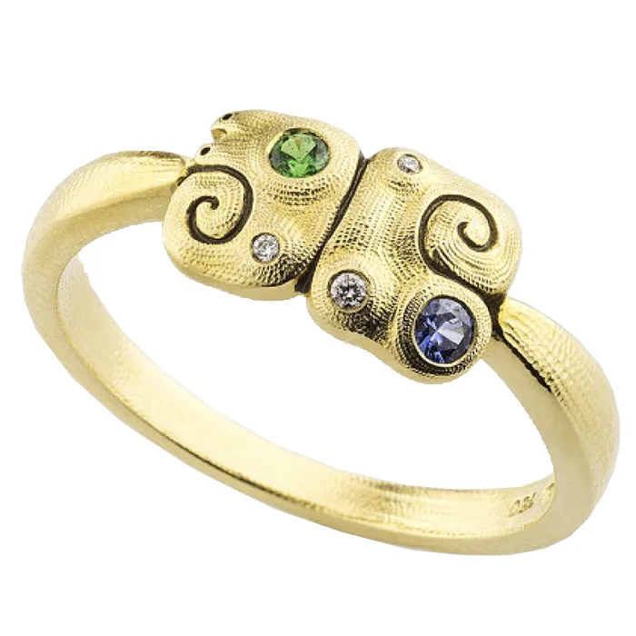 women's rings with modern twist -Alex Sepkus Flora Ring - R-229S