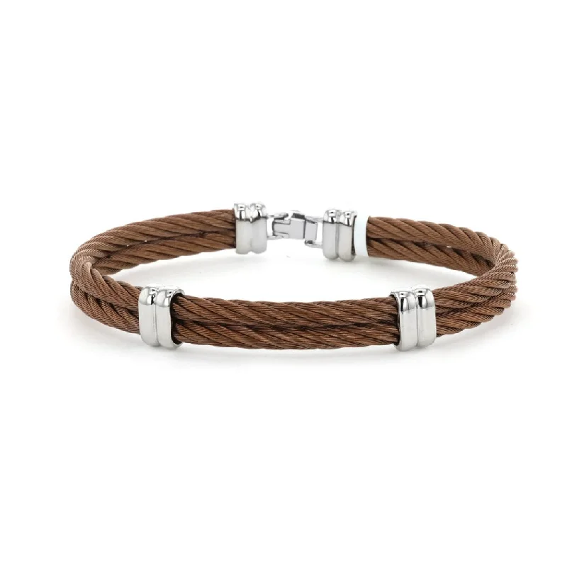 women's bracelets with wrap design -Cable Bracelet | 10269294