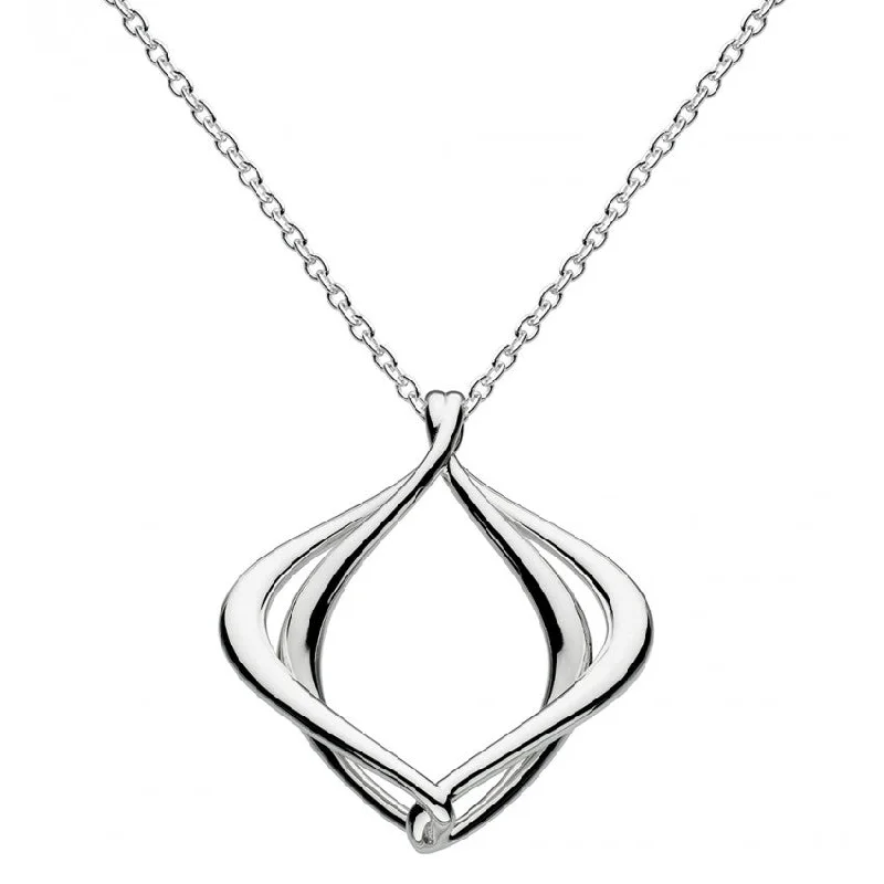 women's necklaces with stylish clasp -Kit Heath Sterling Silver Alice Pendant Necklace 90019HP