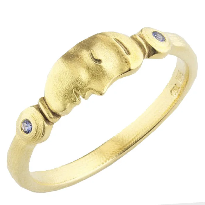 women's rings with antique gold -Alex Sepkus The Big Sleep Ring - R-228S