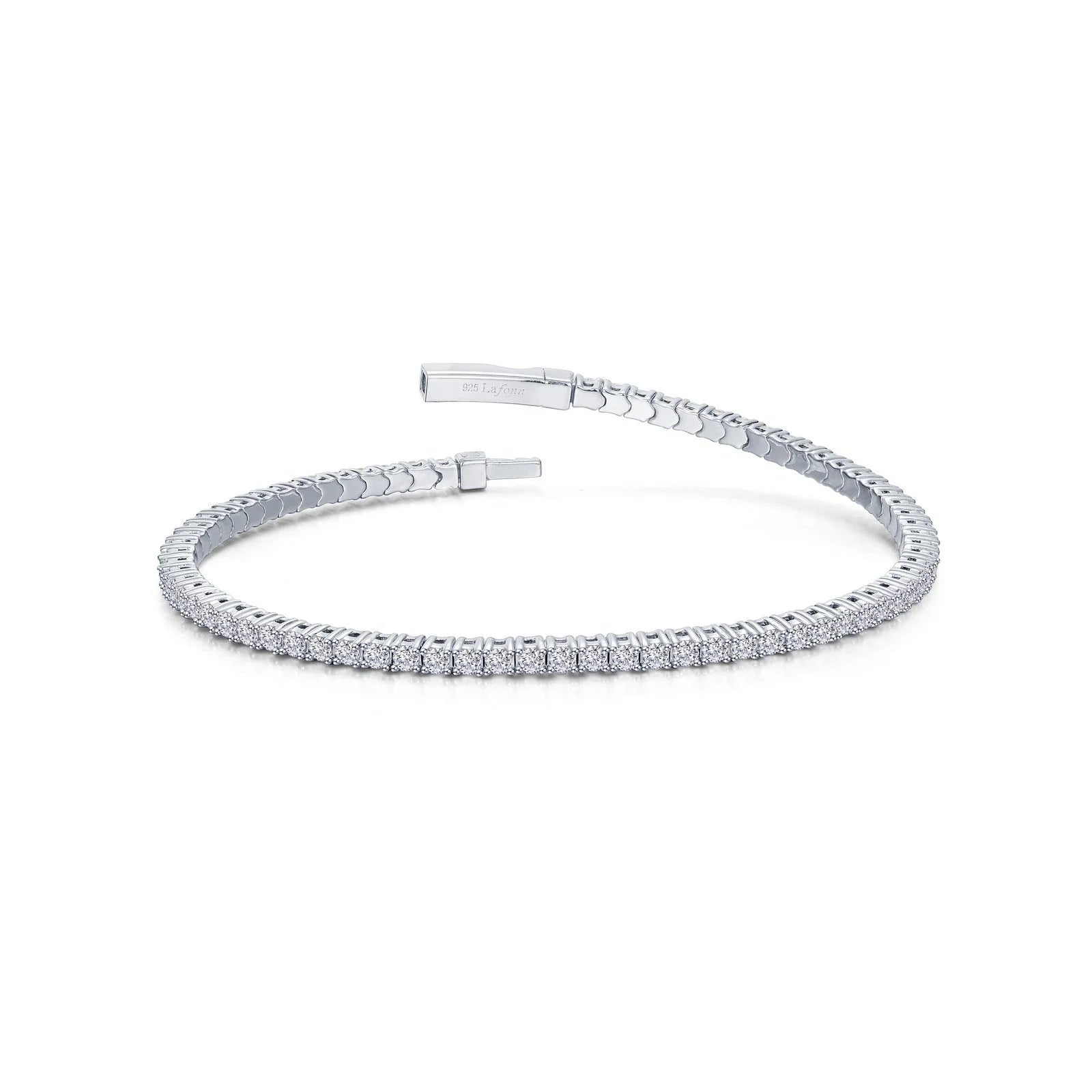 women's bracelets with adjustable band -2.85 CTW Flexible Tennis Bracelet