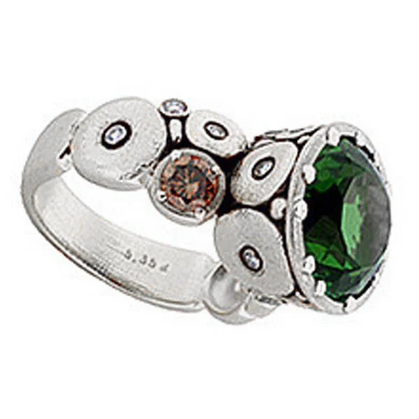 women's rings with simple band -Alex Sepkus Orchard Ring - R-115PMDC