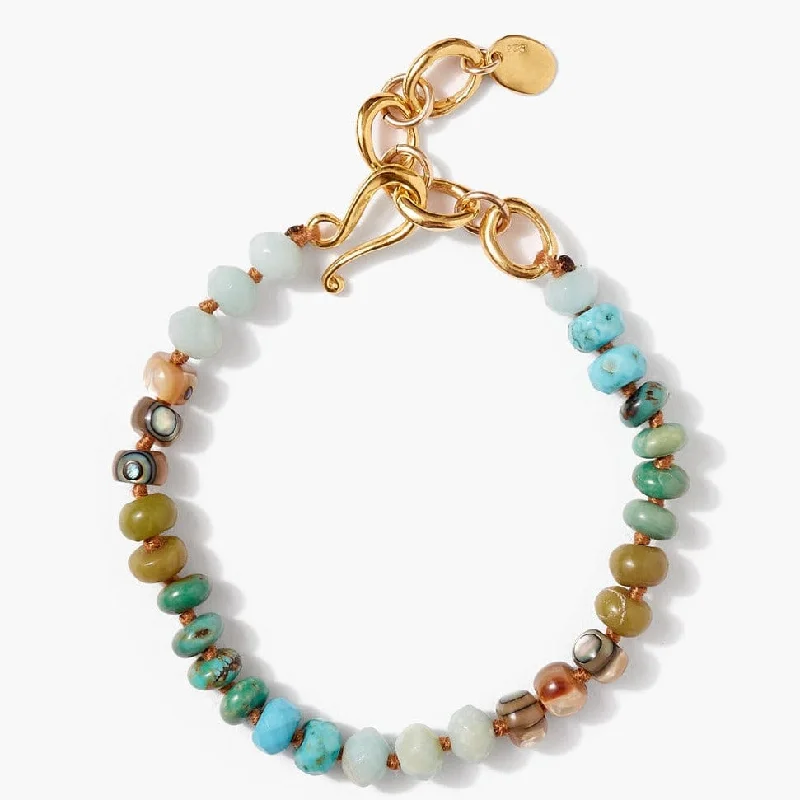 women's bracelets with minimalist design -Monterrey Bracelet Turquoise Mix