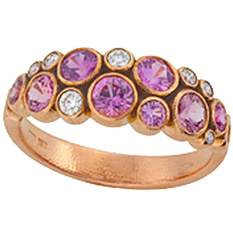 women's rings with double stone -Alex Sepkus Orchard Ring - R-113RS