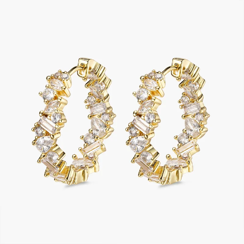 women's earrings diamond -Aurea Earrings