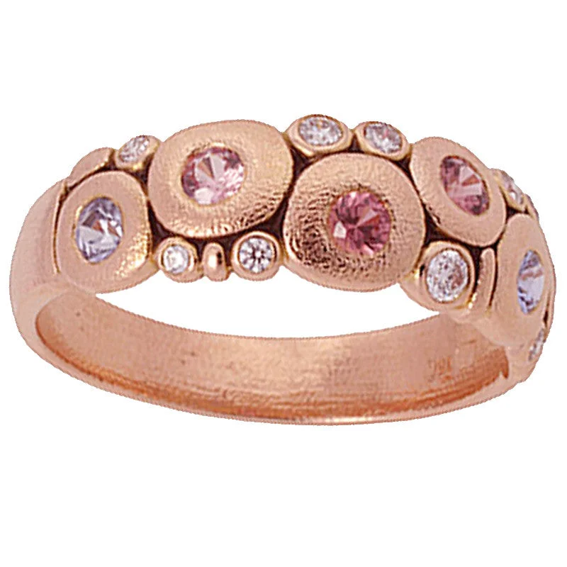 women's rings with hammered metal -Alex Sepkus Candy Ring - R-122RS