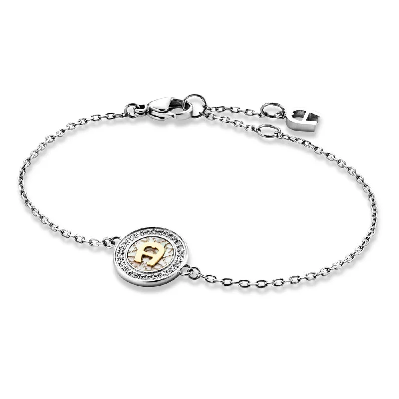 women's bracelets with luxury finish -Women Silver / Gold Bracelet