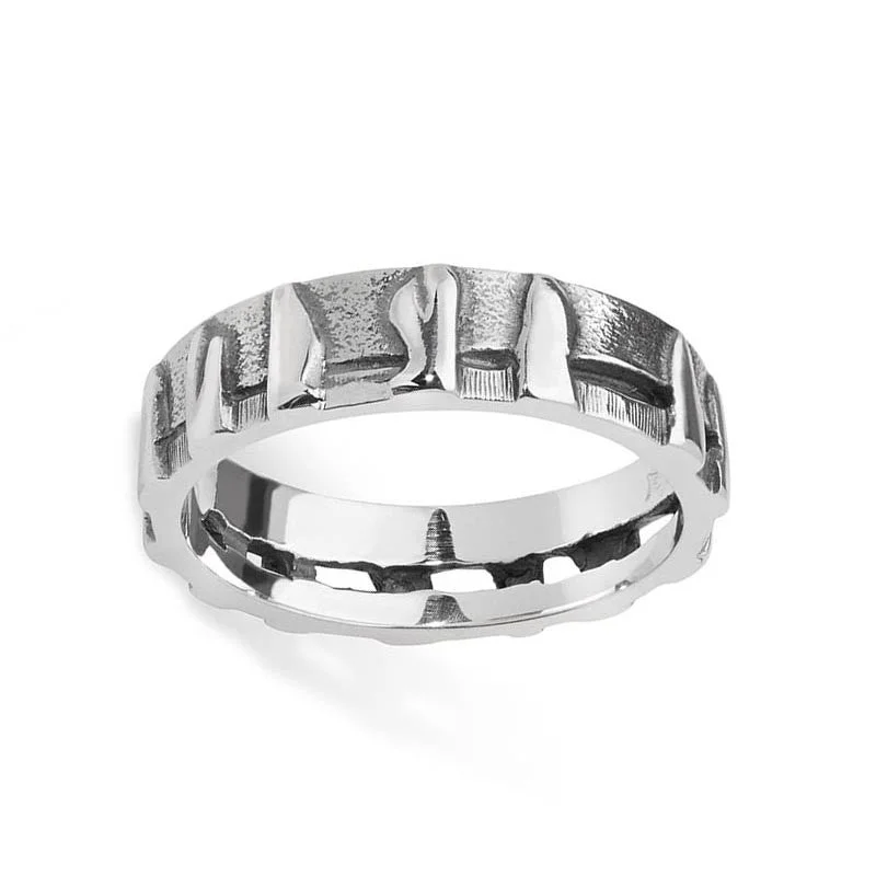 women's rings with adjustable size -Standing Stones Orkney Ring in Sterling Silver