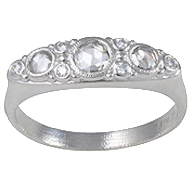 women's rings with luxury finish -Alex Sepkus Victorian Ring - R-83PD