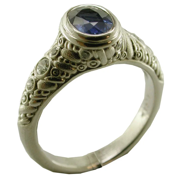 women's rings with amethyst -Alex Sepkus Gradular Ring - R-69PM