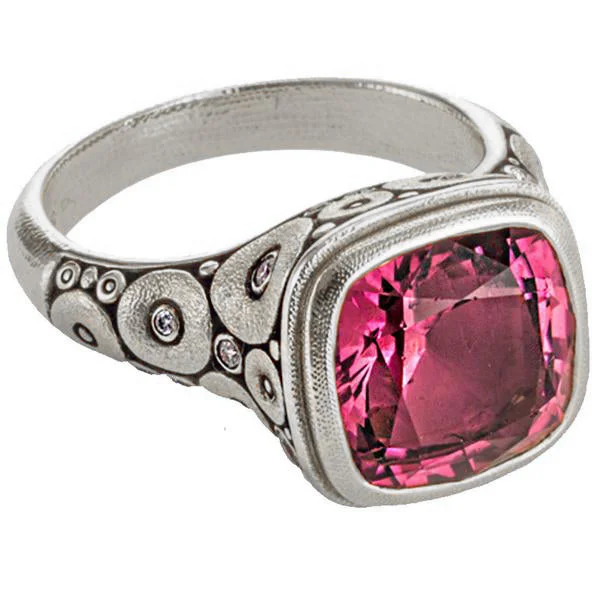 women's rings with three-stone design -Alex Sepkus Orchard Ring - R-137PM