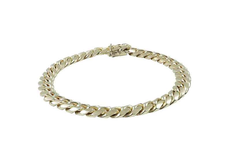 women's bracelets with luxury stones -Miami Cuban Gold Link Bracelet