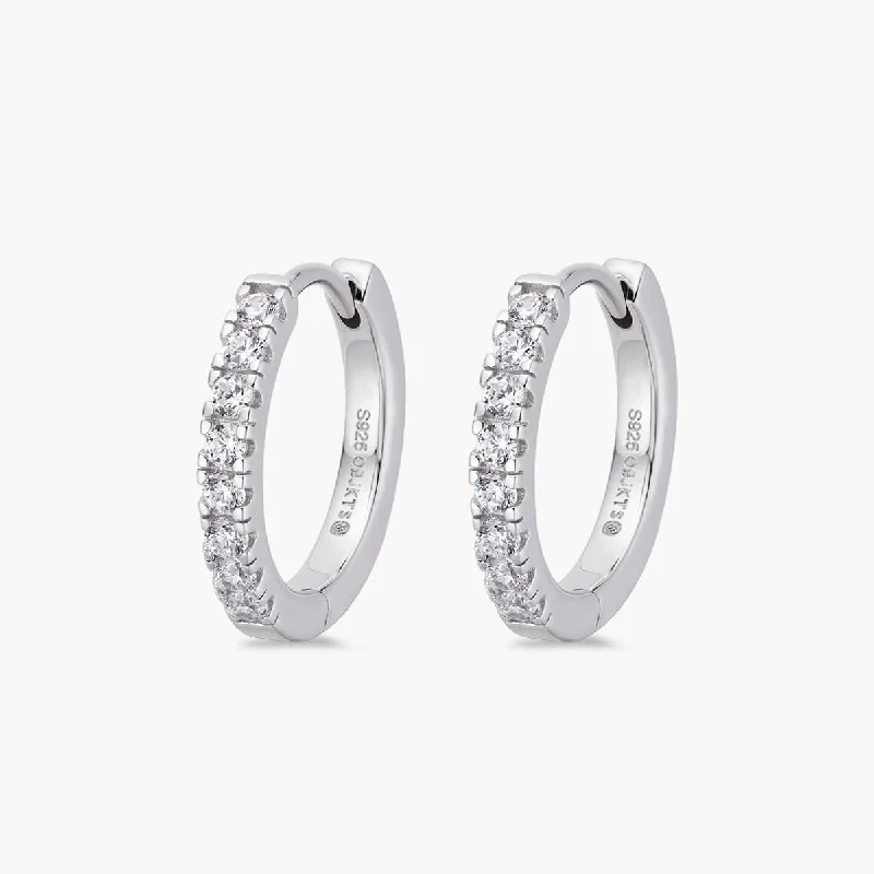 women's earrings with diamond accents -Lilia Earrings