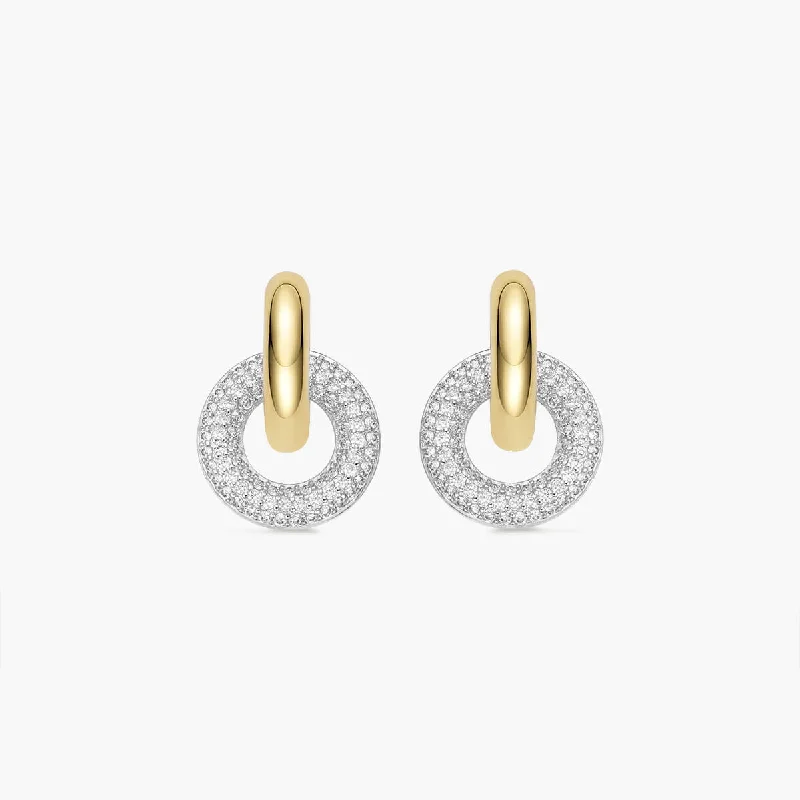 women's earrings with oval shape -Alina Earrings