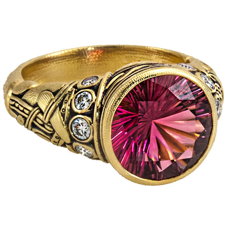 women's rings with bold gemstones -Alex Sepkus Reed Ring - R-58M