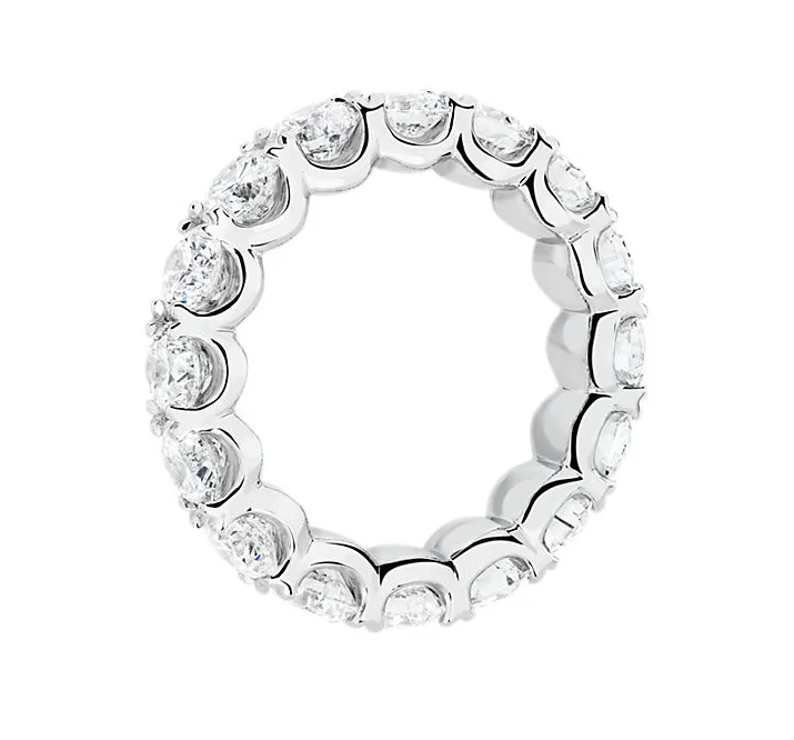 women's engagement rings with solitaires -Selene Diamond Eternity Ring (14K)