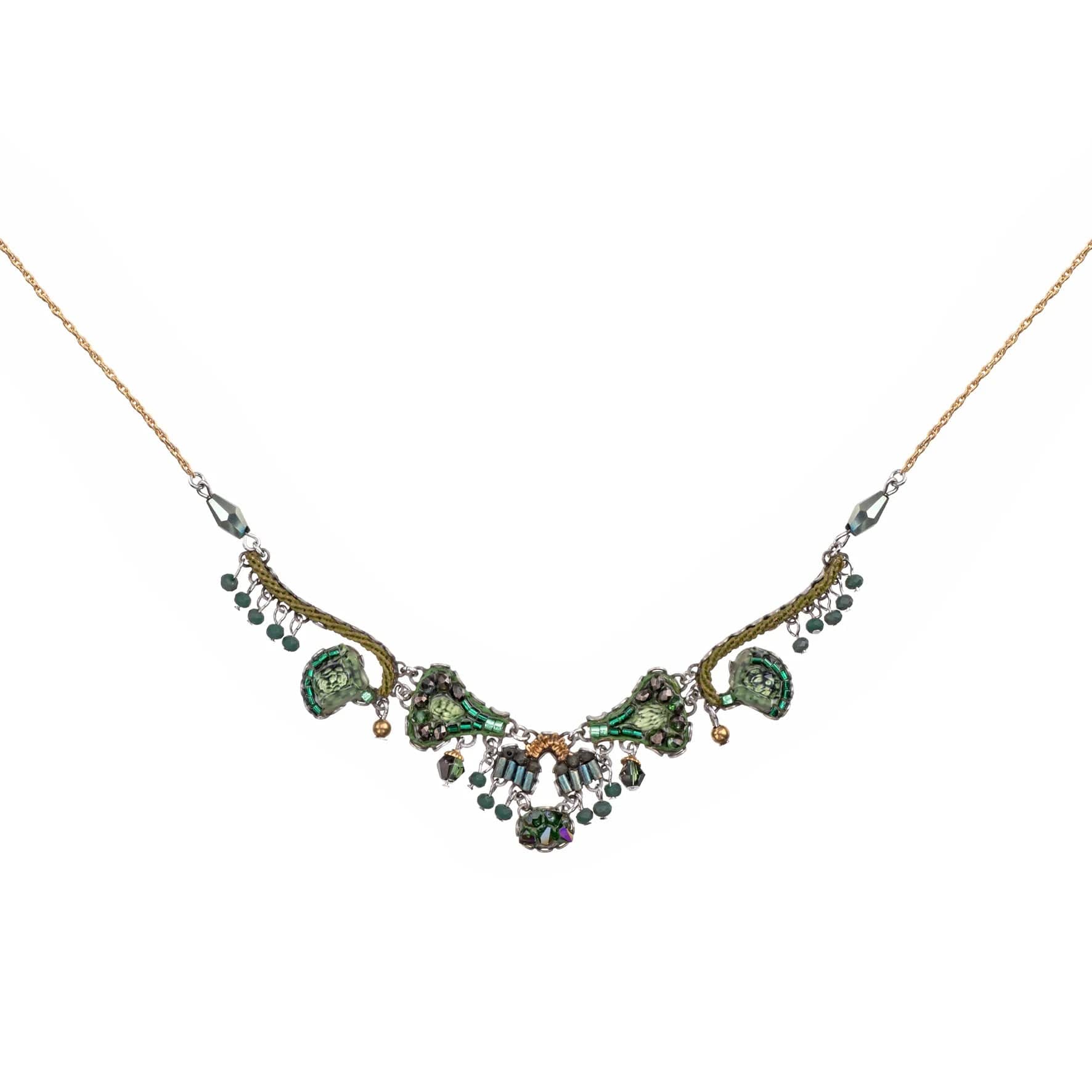 women's necklaces with bold look -Viridian Mood Siofra Necklace