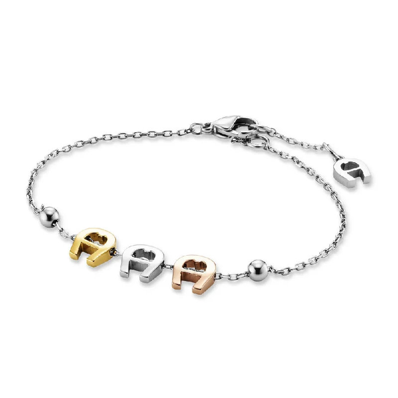 women's bracelets with gemstone accents -Women Gold / Rose Gold Bracelet