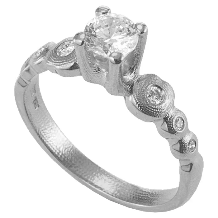 women's rings with custom design -Alex Sepkus Flora Ring - R-196PMD