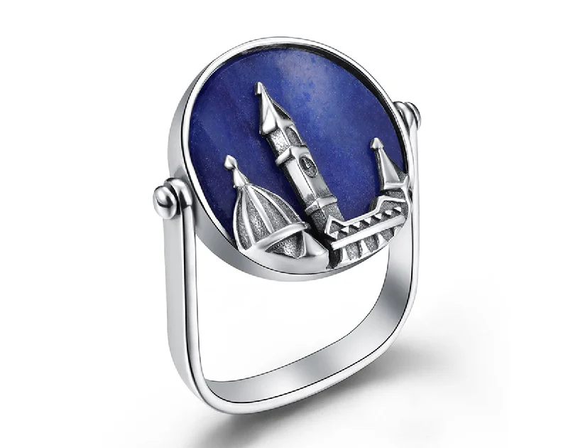 women's rings with emerald cut -Cathedral of Saint Mary of the Flower Ring