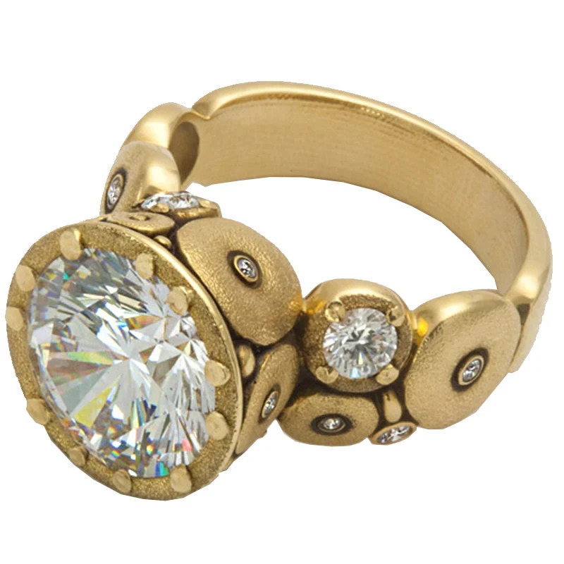 women's rings with unique band -Alex Sepkus Orchard Ring - R-115MD