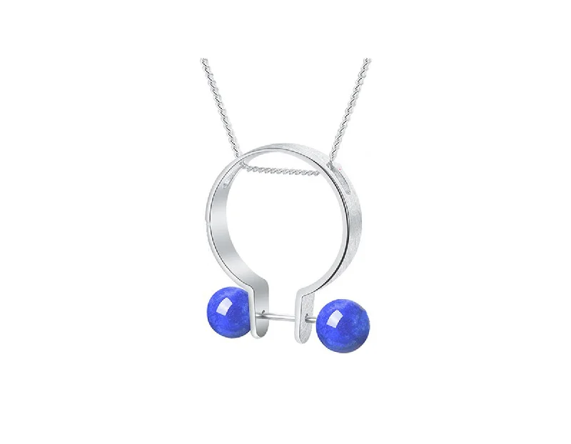 women's rings with pearl -Circle Sector Pendant and Ring