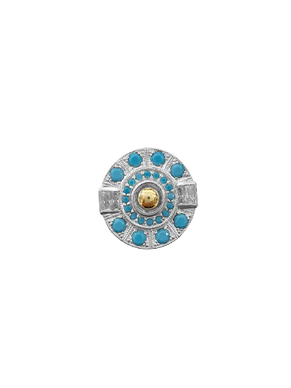 women's rings with modern twist -Aztec Ring