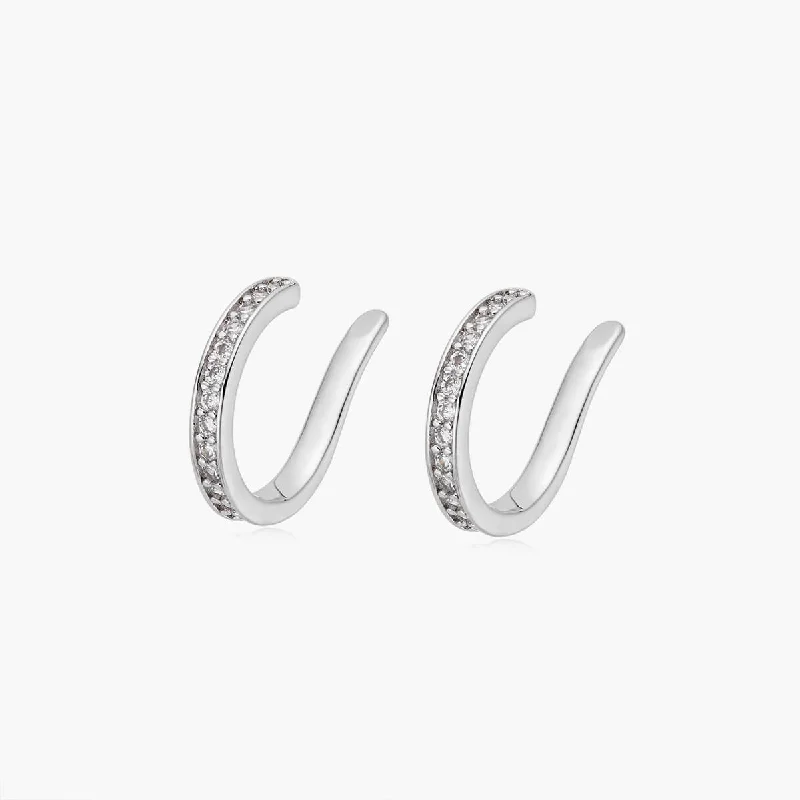 women's earrings with antique-style design -Minima Ear Cuff (Pair)