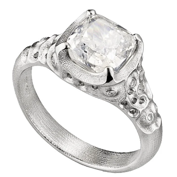 women's rings with platinum accent -Alex Sepkus Dange Ring - R-230PM