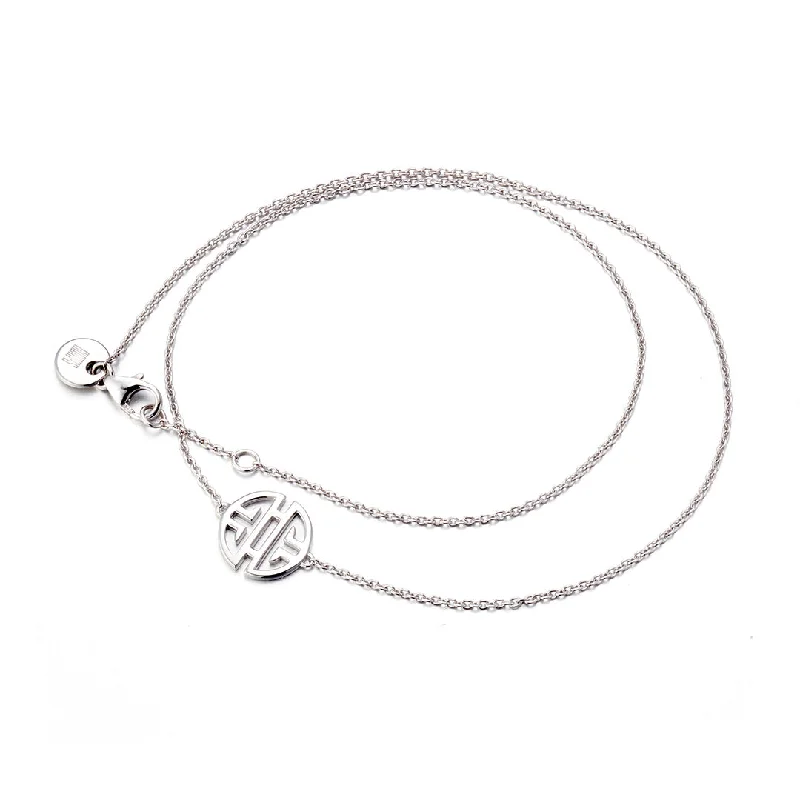 women's bracelets with heart design -Silver Shou Chain Wrap Bracelet