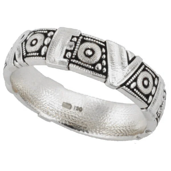 women's rings with crystal accents -Alex Sepkus Forever Ring - R-48PM