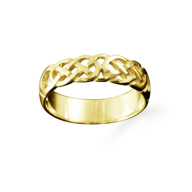 women's rings with minimalist design -Havra Celtic Knotwork Ring