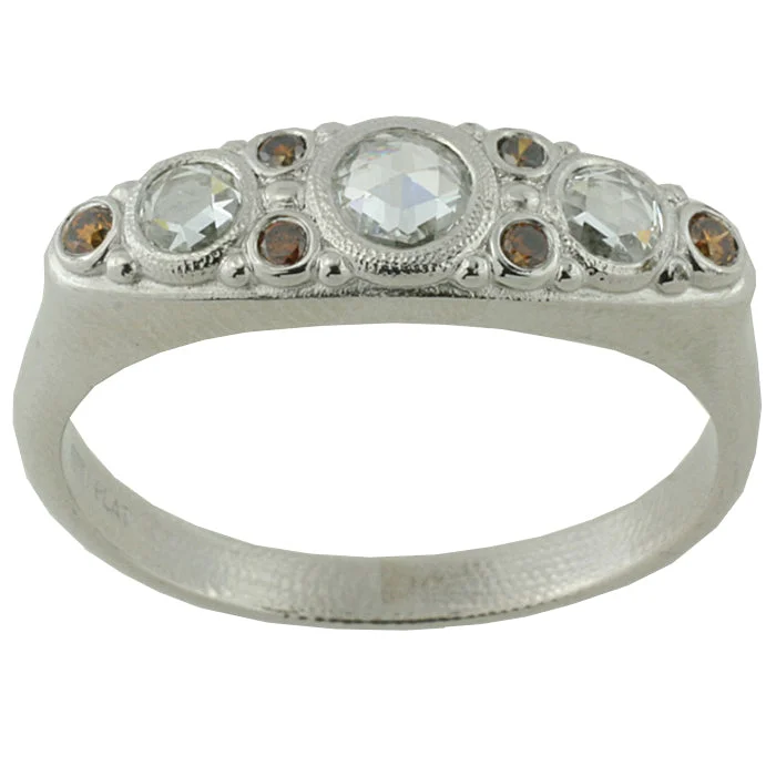 women's rings with unique design -Alex Sepkus Victorian Ring - R-83PDC